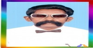 Rajcbe 77 anos Sou de Coimbatore/Tamil Nadu, Procuro Encontros Amizade com Mulher